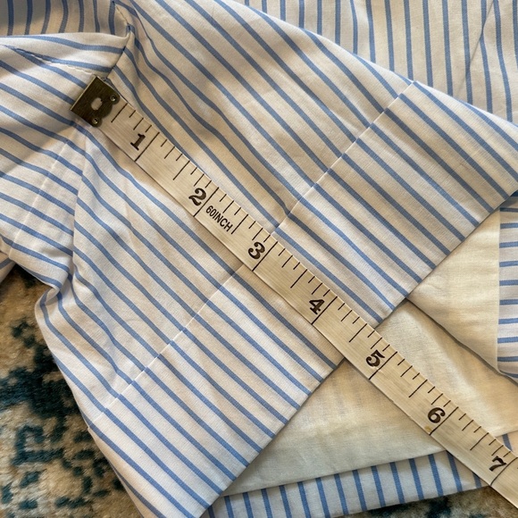 J. Crew High Waist Blue Striped Shorts with Bow Nautical NWT 6 - Picture 5 of 8